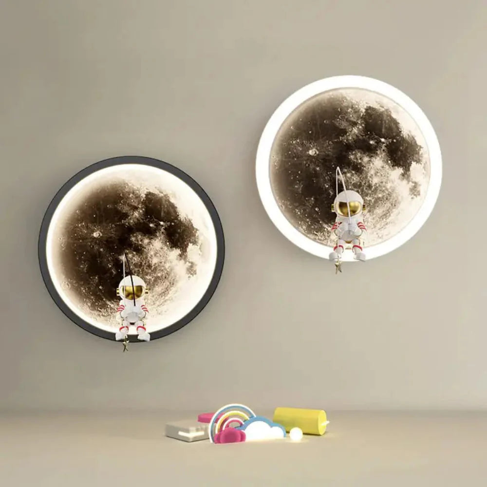 Celunara - Illuminating LED Moon Wall Lamp