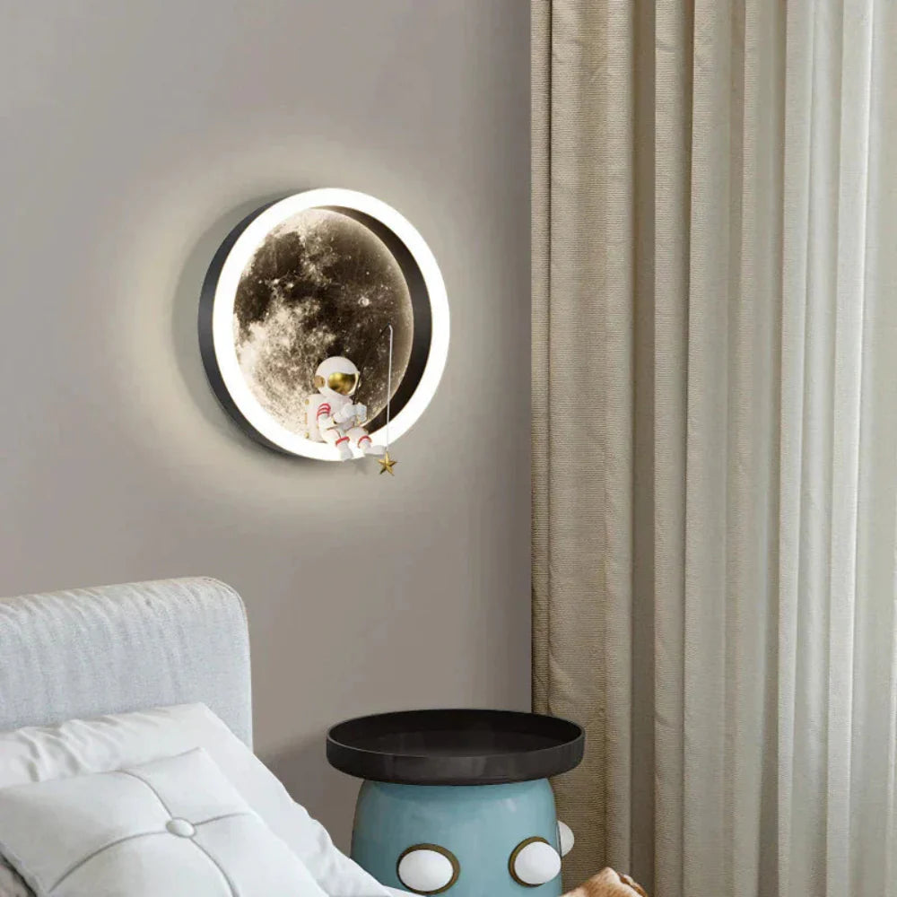 Celunara - Illuminating LED Moon Wall Lamp