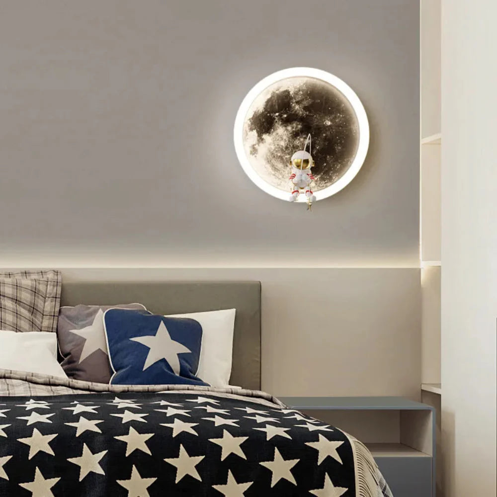 Celunara - Illuminating LED Moon Wall Lamp
