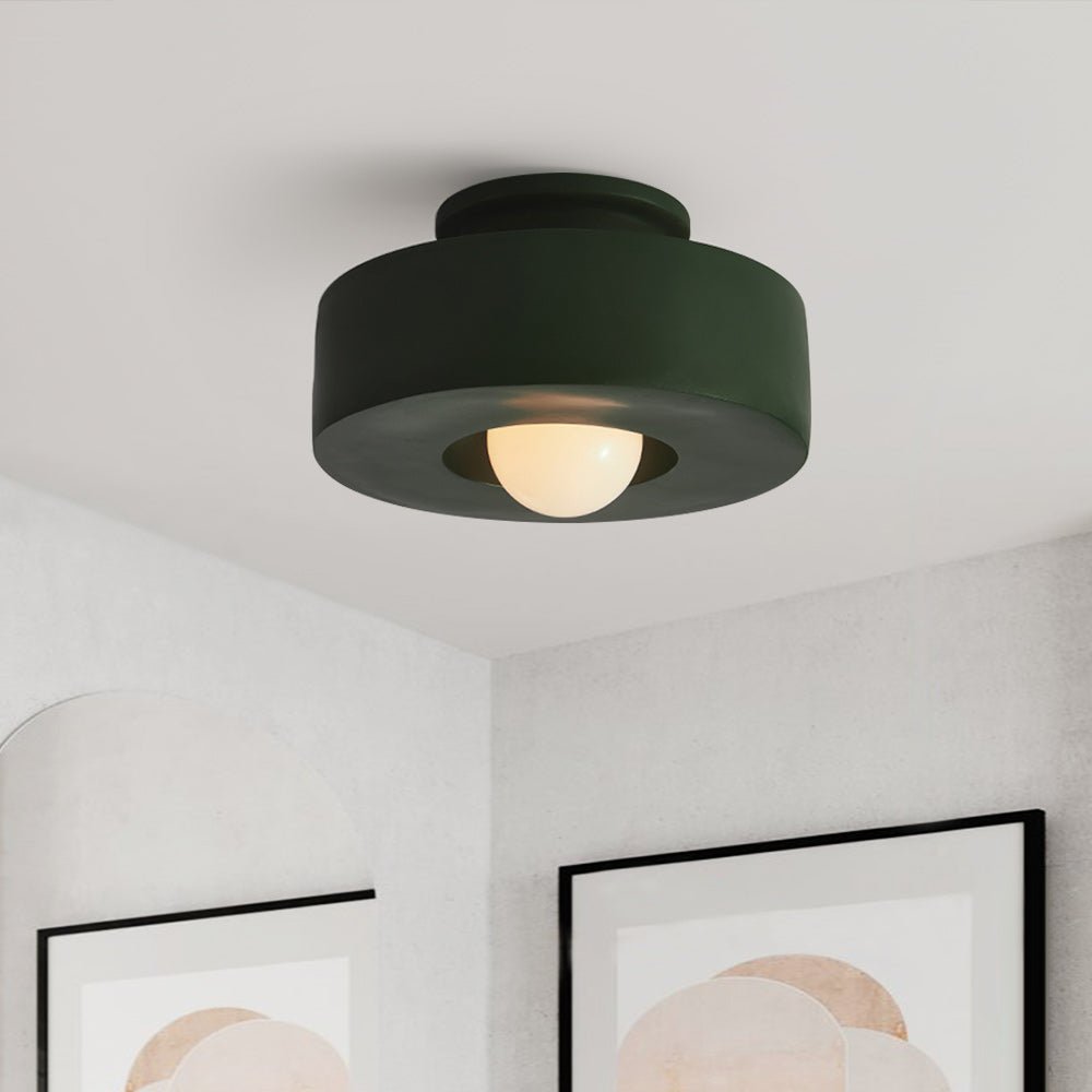 CeraCyl – Modern Geometric Cylindrical Ceiling Fixture