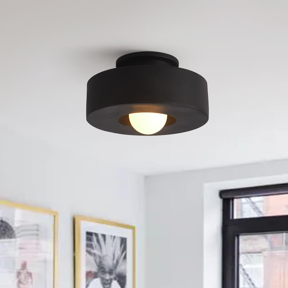 CeraCyl – Modern Geometric Cylindrical Ceiling Fixture