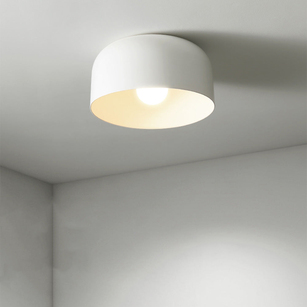 IronGlow – Contemporary Flush-Mounted Iron Ceiling Light