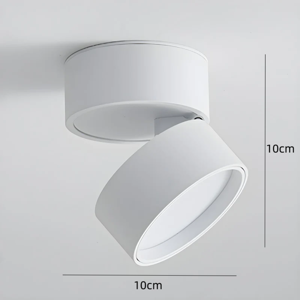 MiniAdjust – Versatile Adjustable LED Ceiling Light for Surface Installation