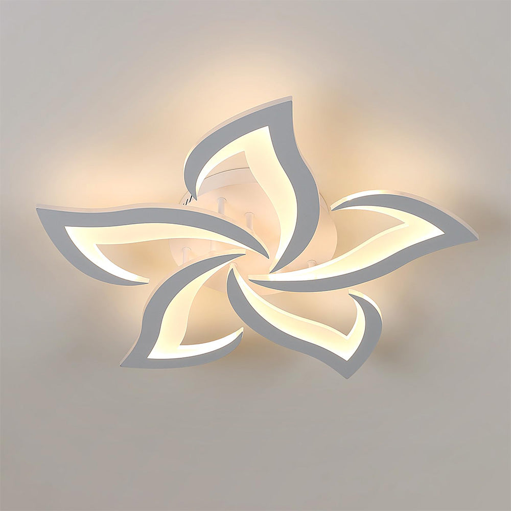 Petralis – Contemporary Flower-Shaped LED Ceiling Light Crafted from Iron
