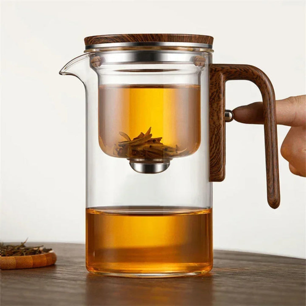 Clarity Glass Teapot with Built-In Infuser