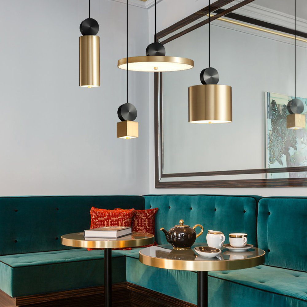 Radiant Gold Cylinder