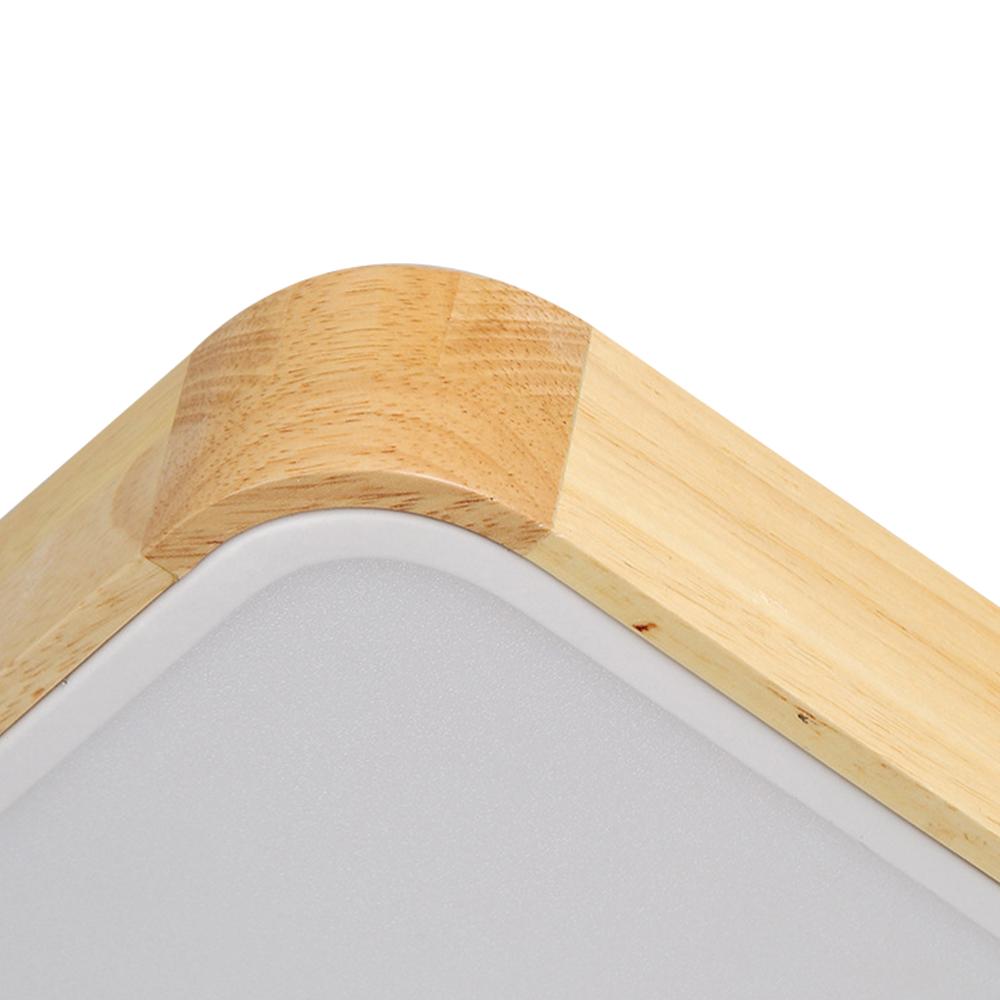 WoodenFrame – Contemporary Dimmable LED Ceiling Fixture