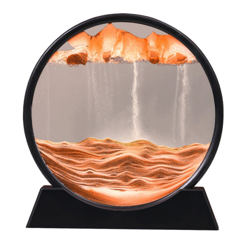 3D Sand Art - Soothing Glass Decor for Every Room