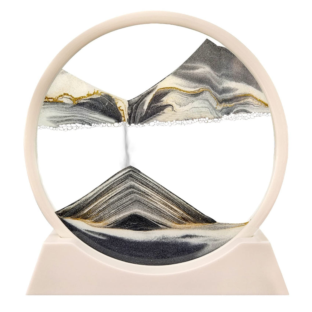 3D Sand Art - Soothing Glass Decor for Every Room