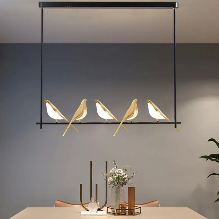 LUMINA – Dimmable Celestial Bird Chandelier