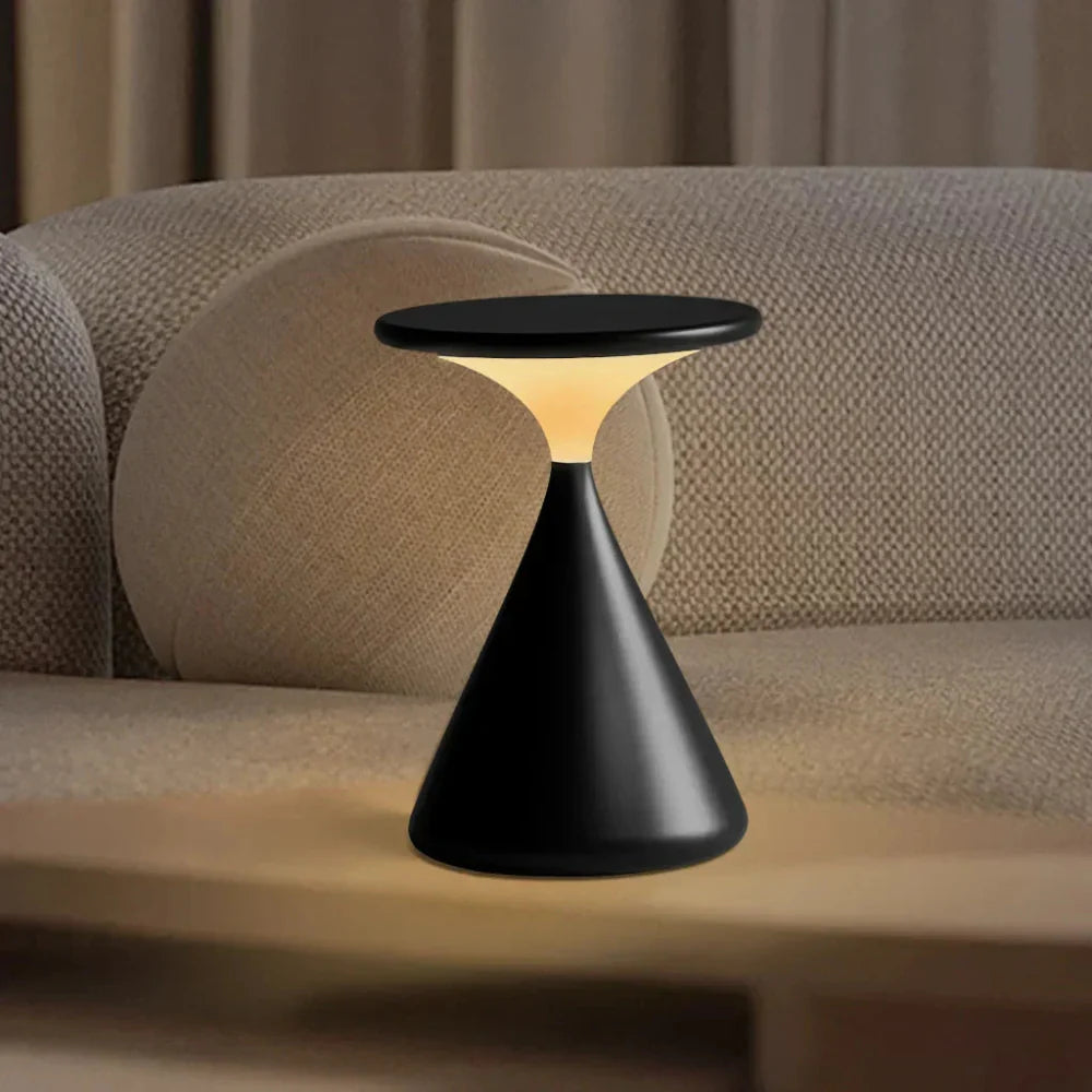 Chic Portable LED Table Lamp – Dimmable and Wireless