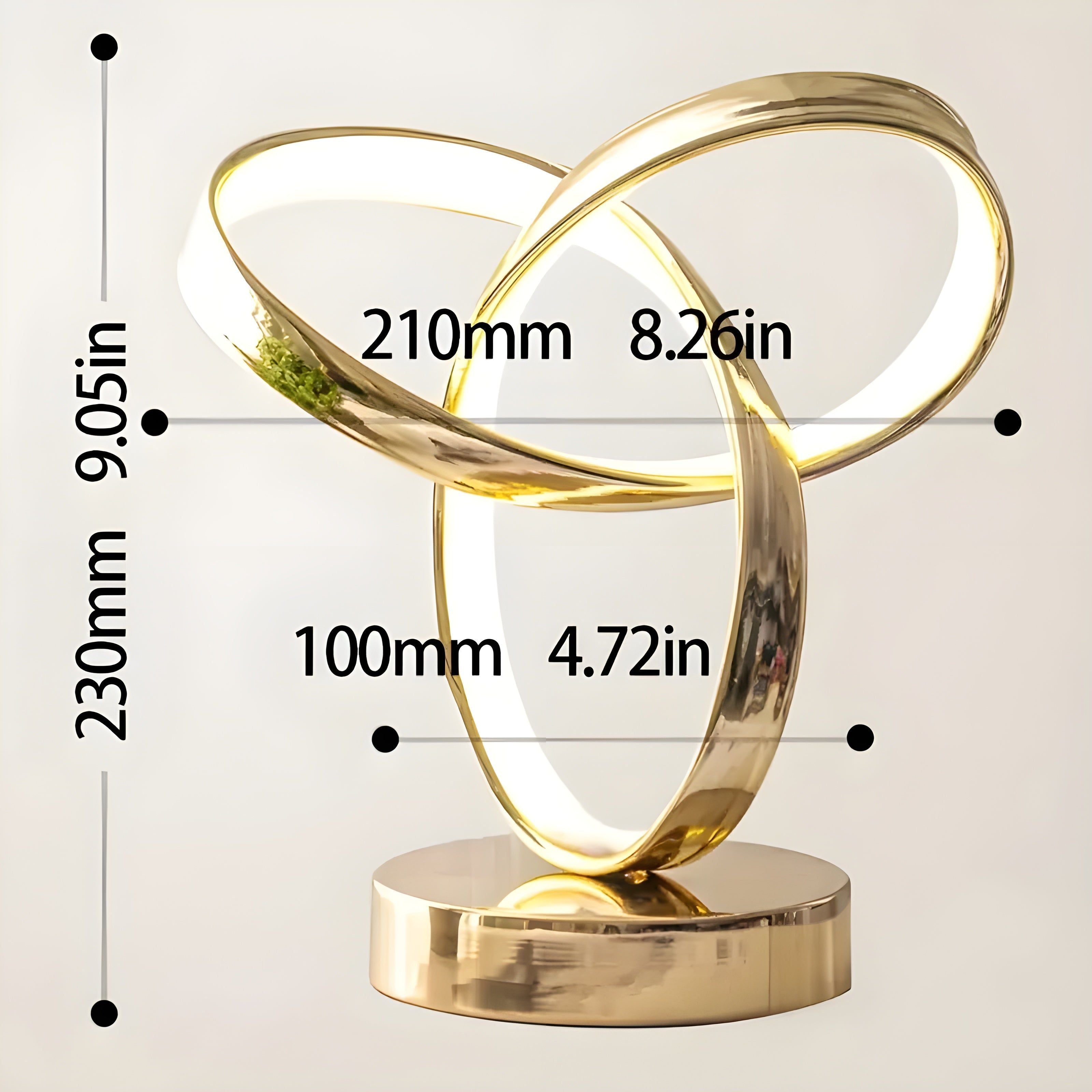 Ignis – Elegant Ring-Shaped Reading Lamp