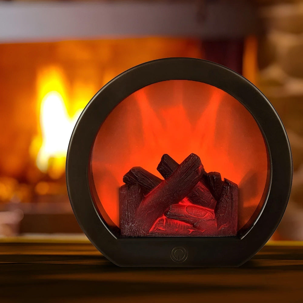 AstraFlame – LED Lantern Featuring Authentic Flame Illumination