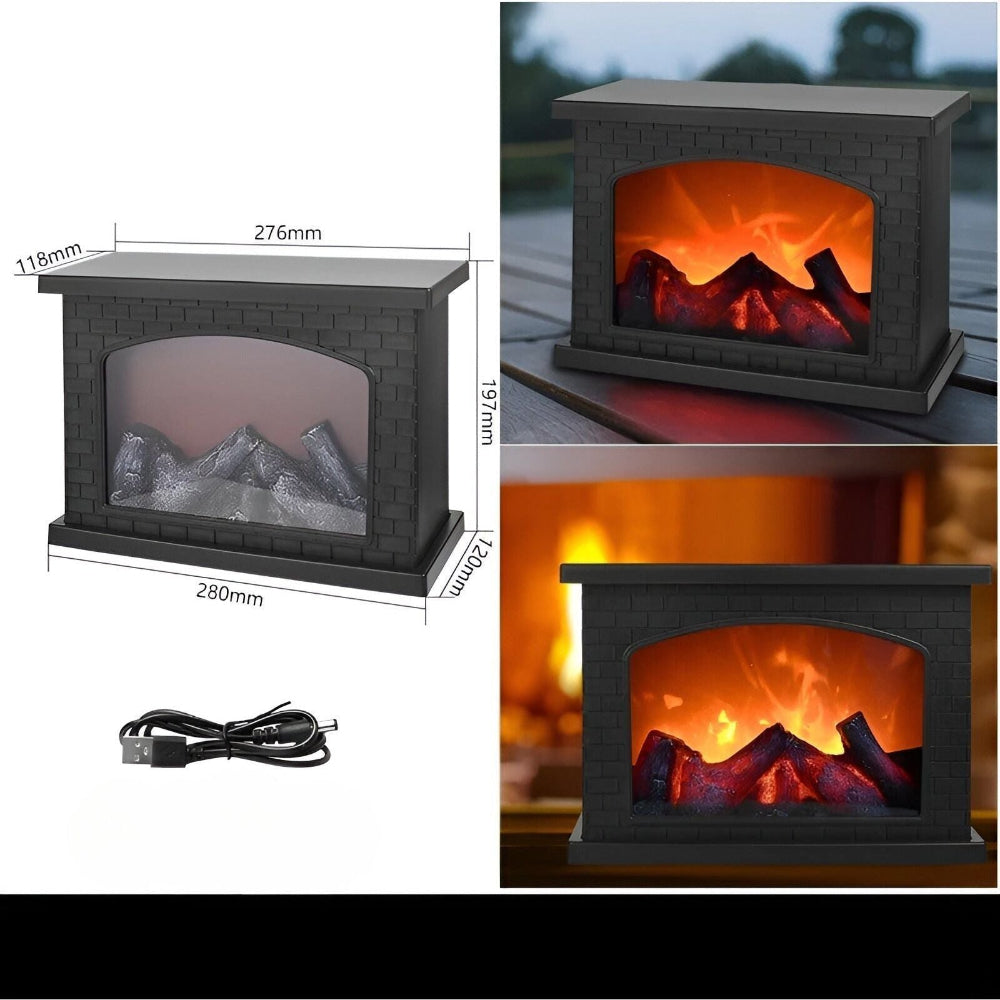 AstraFlame – LED Lantern Featuring Authentic Flame Illumination