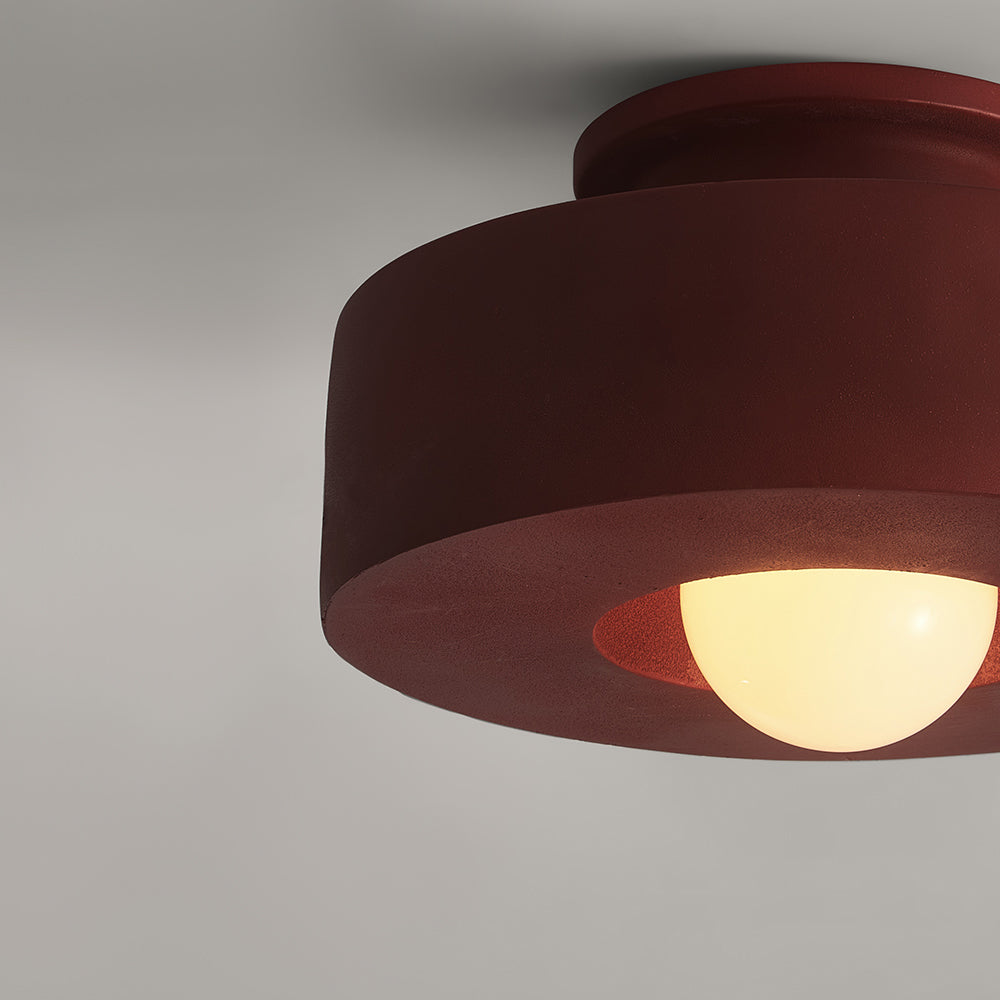 CeraCyl – Modern Geometric Cylindrical Ceiling Fixture