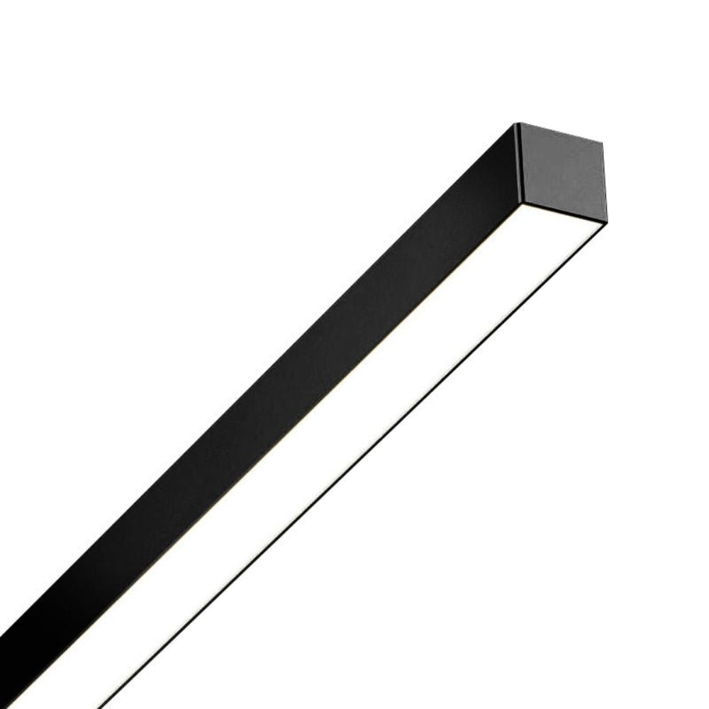 DuoStrip – Contemporary Black LED Ceiling Fixture