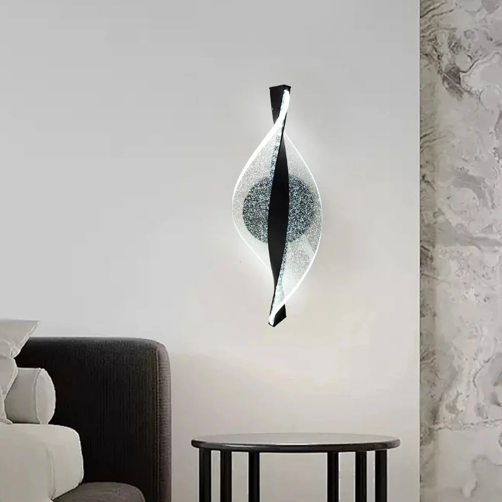 Elysian LED Wall Sconce - Elegant Acrylic Design for Contemporary Interiors
