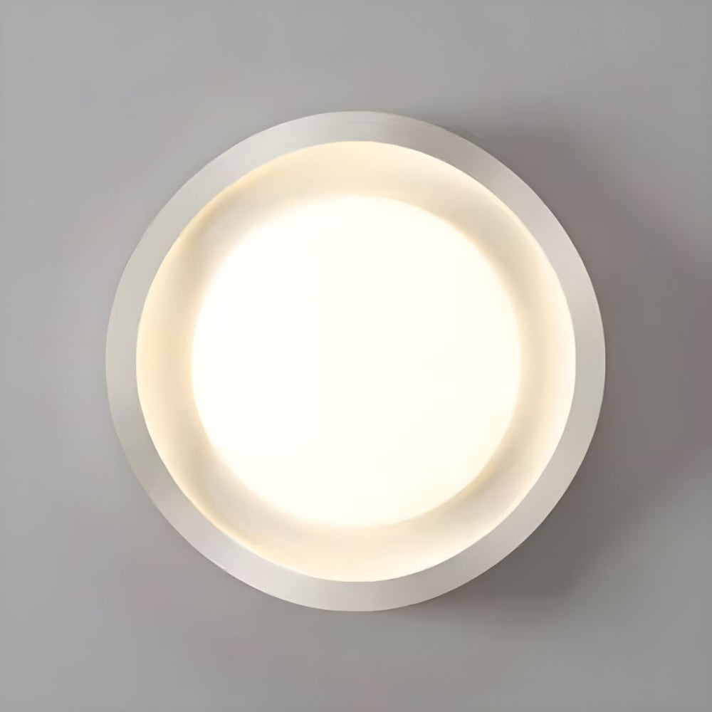 GeoLume – Contemporary Acrylic LED Ceiling Light with Geometric Design