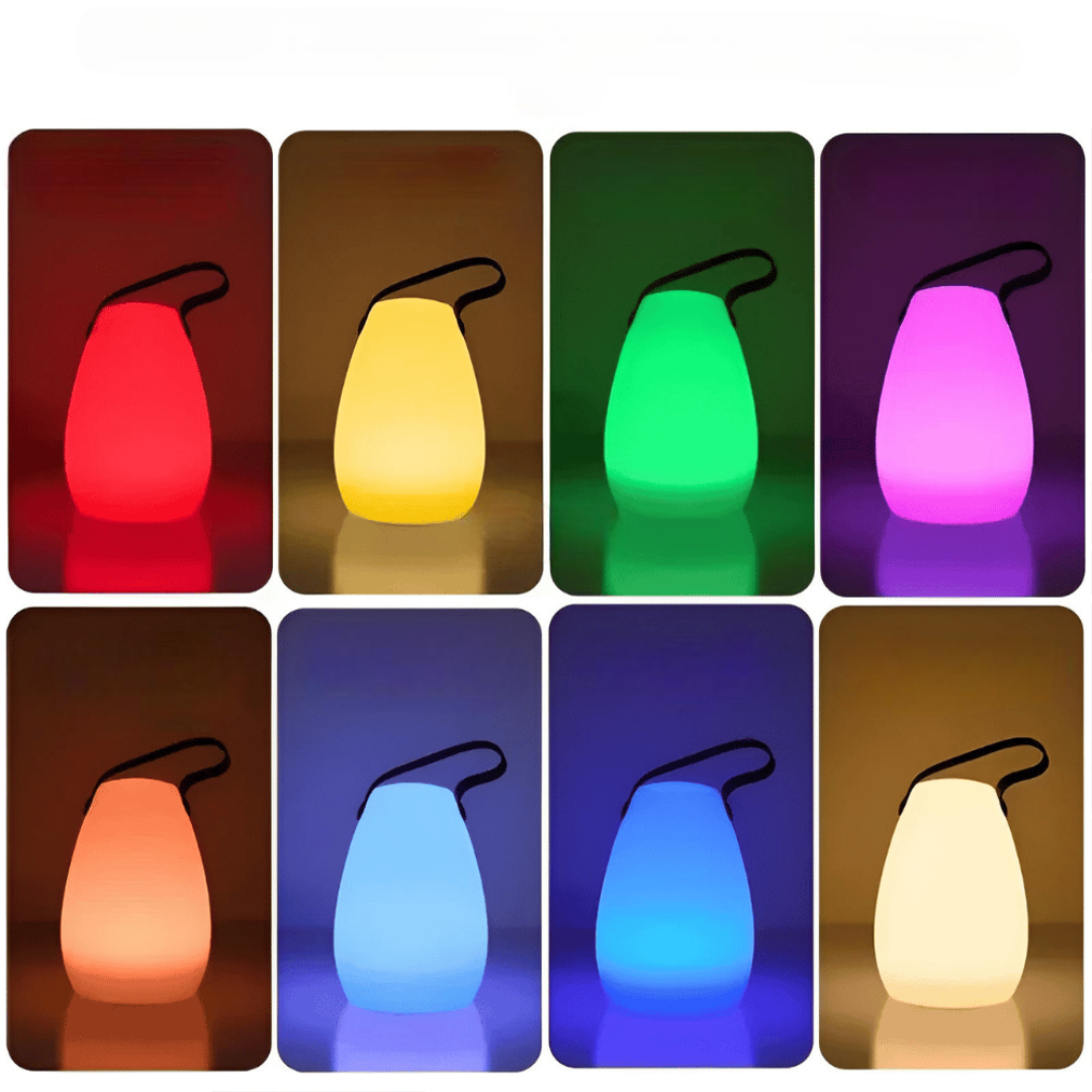 GloHaven – Remote-Controlled Portable LED Table Lamp