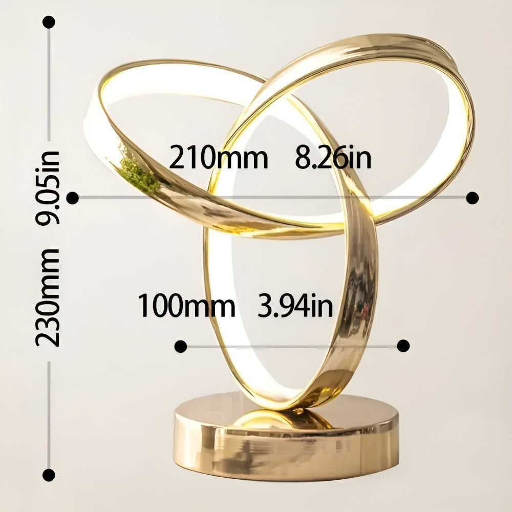 Ignis – Elegant Ring-Shaped Reading Lamp