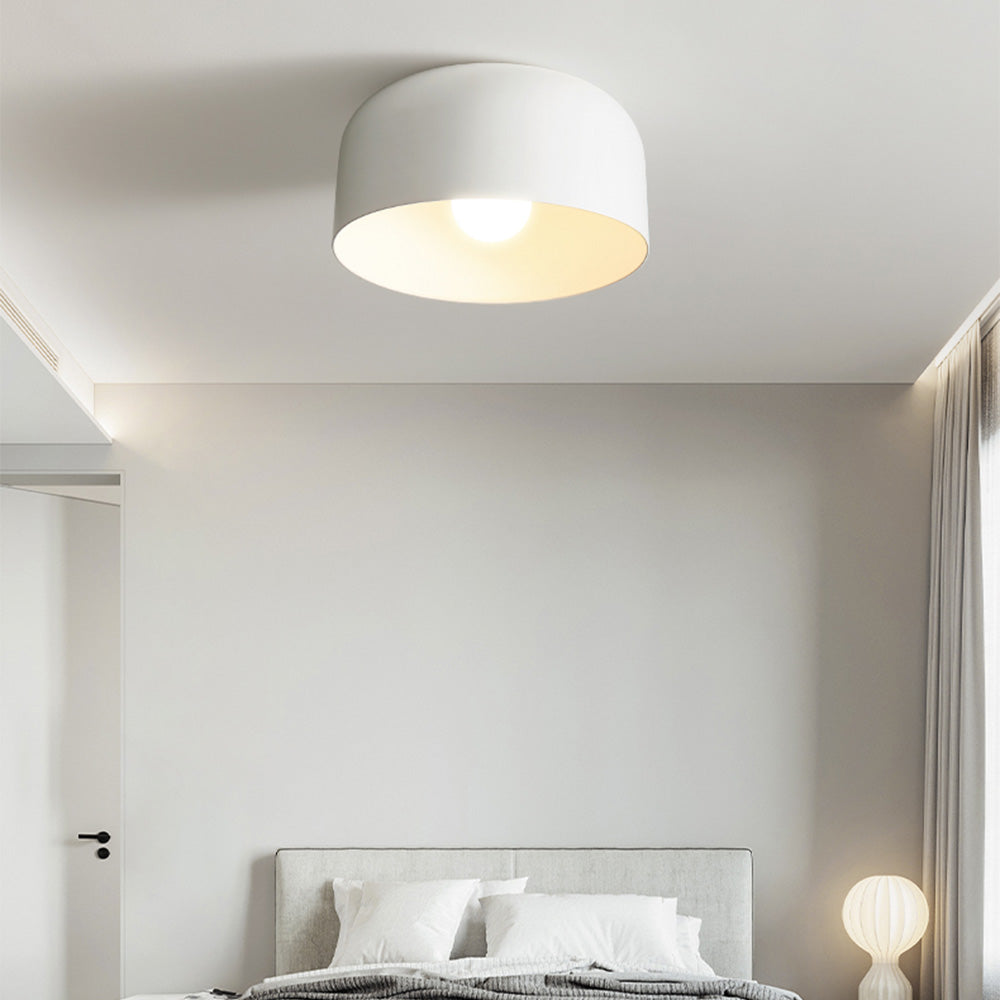 IronGlow – Contemporary Flush-Mounted Iron Ceiling Light