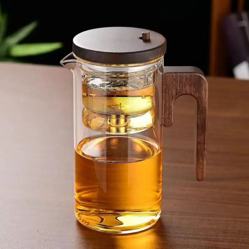 Clarity Glass Teapot with Built-In Infuser