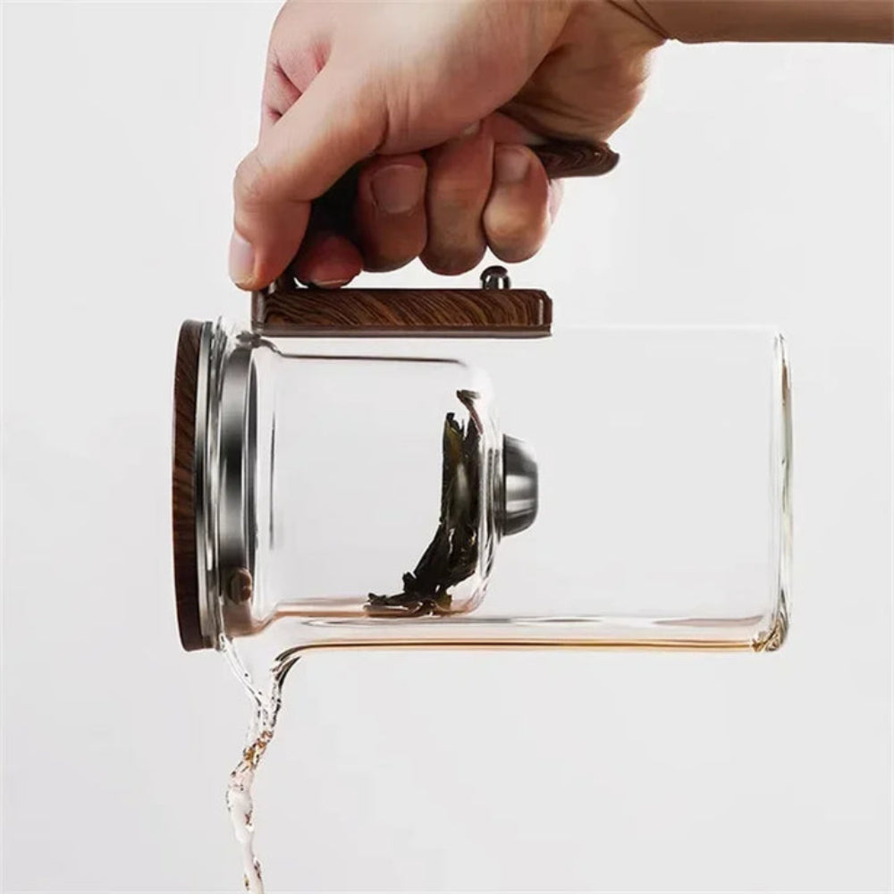 Clarity Glass Teapot with Built-In Infuser