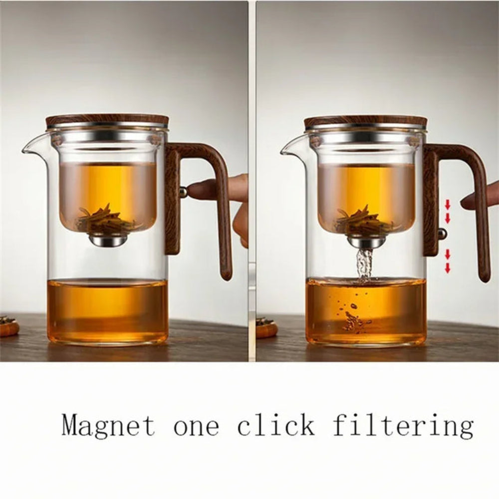 Clarity Glass Teapot with Built-In Infuser