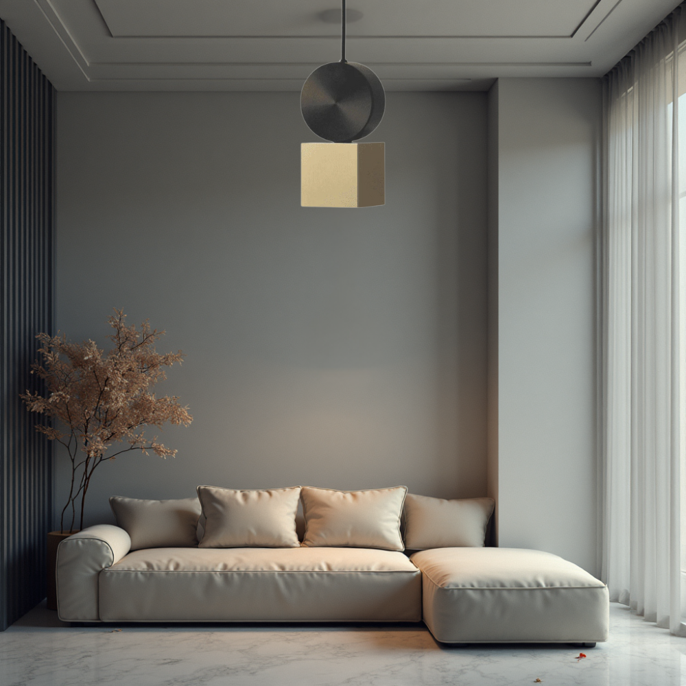 Radiant Gold Cylinder