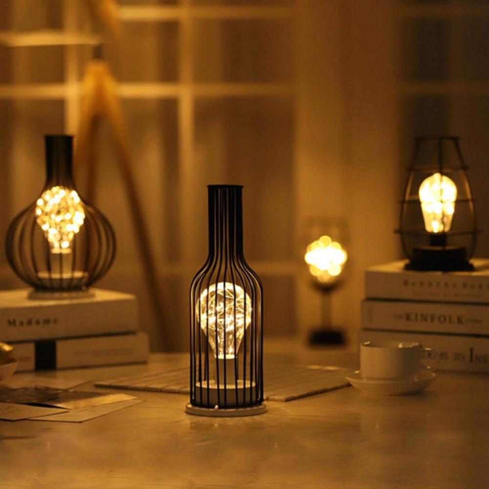 Velmira - Vintage-Inspired LED Table Lamp