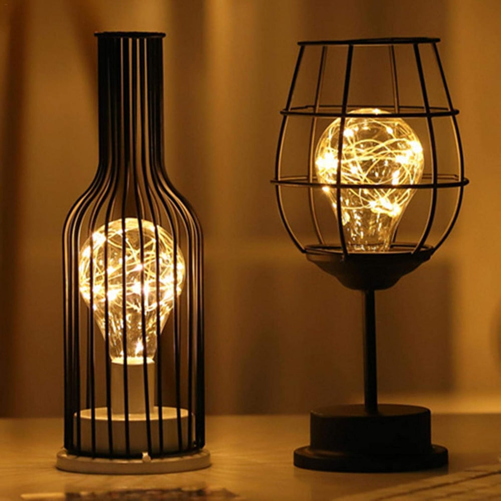 Velmira - Vintage-Inspired LED Table Lamp