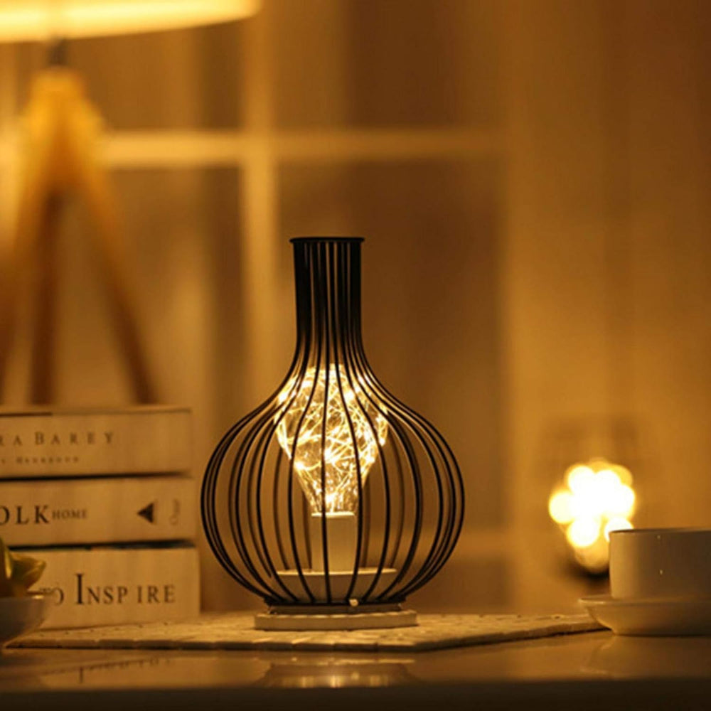 Velmira - Vintage-Inspired LED Table Lamp