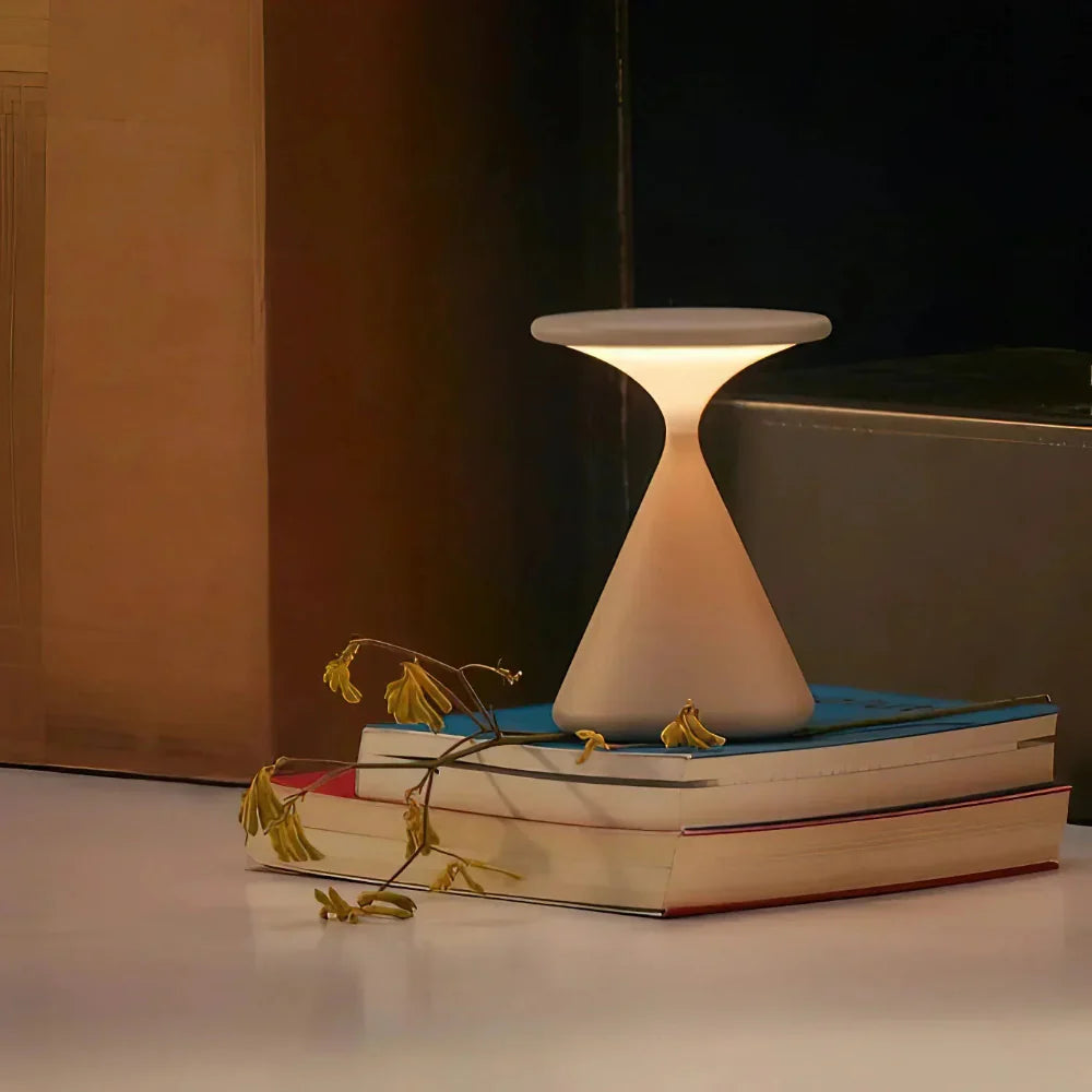 Chic Portable LED Table Lamp – Dimmable and Wireless