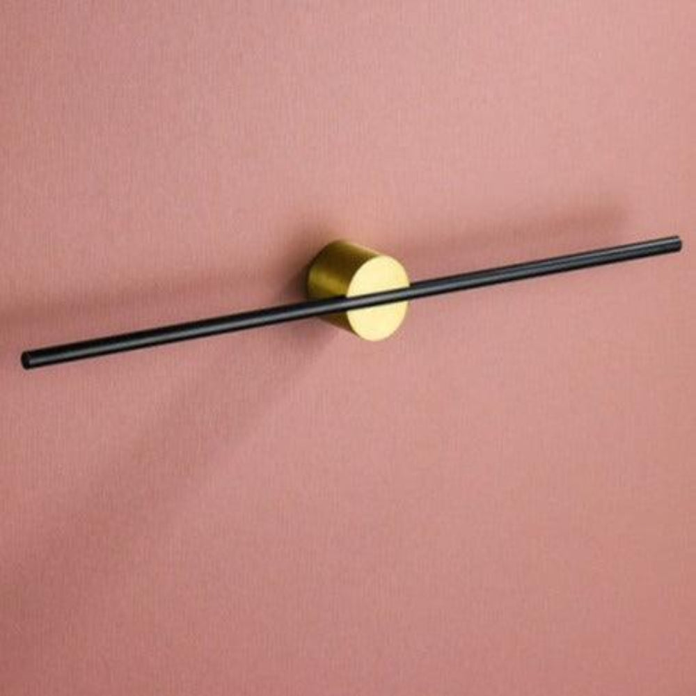 Contemporary Wall-Mounted Towel Rack - Sturdy Bathroom Organizer