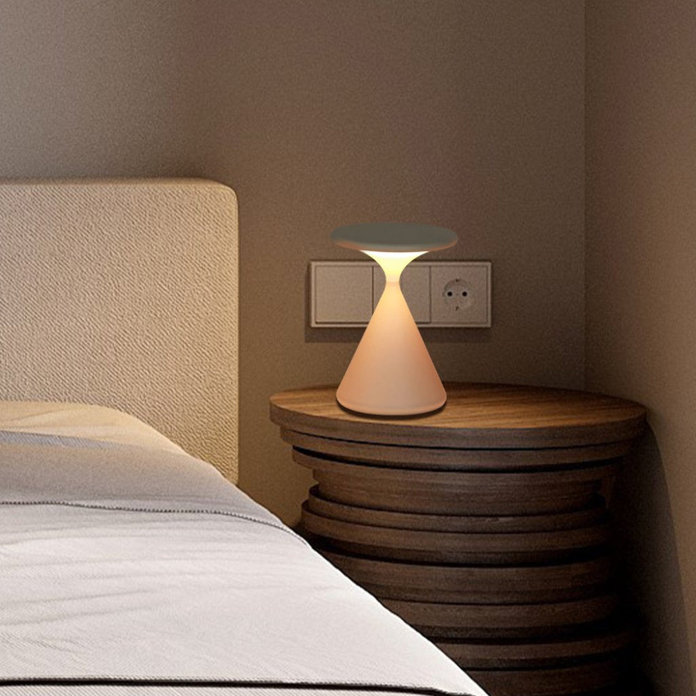 Chic Portable LED Table Lamp – Dimmable and Wireless